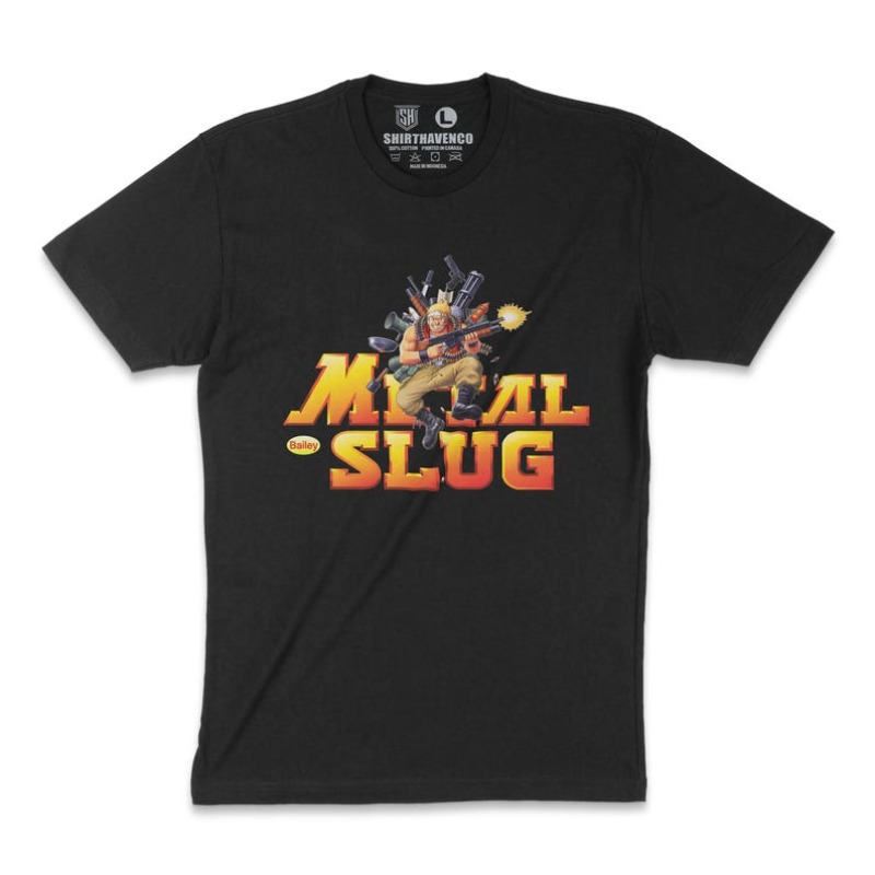 Retro Gaming Gamestop - 00012810 # T-shirt A-Metal Slug |