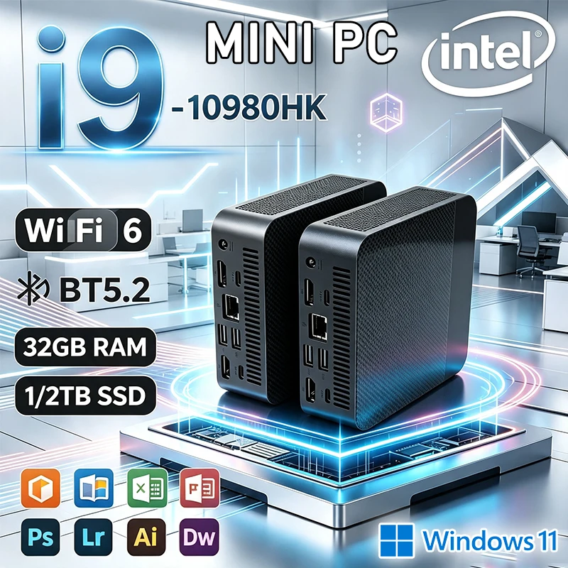 Retro Gaming Mini Pc - Mini PC 2026 Windows 11 Pro