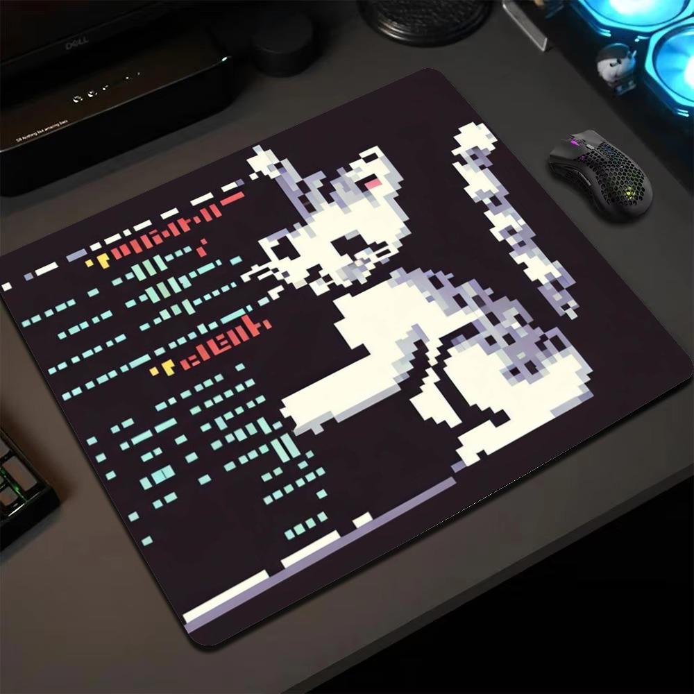 Retro Gaming Mini Pc - Tapis de souris Mini Pixel Cat