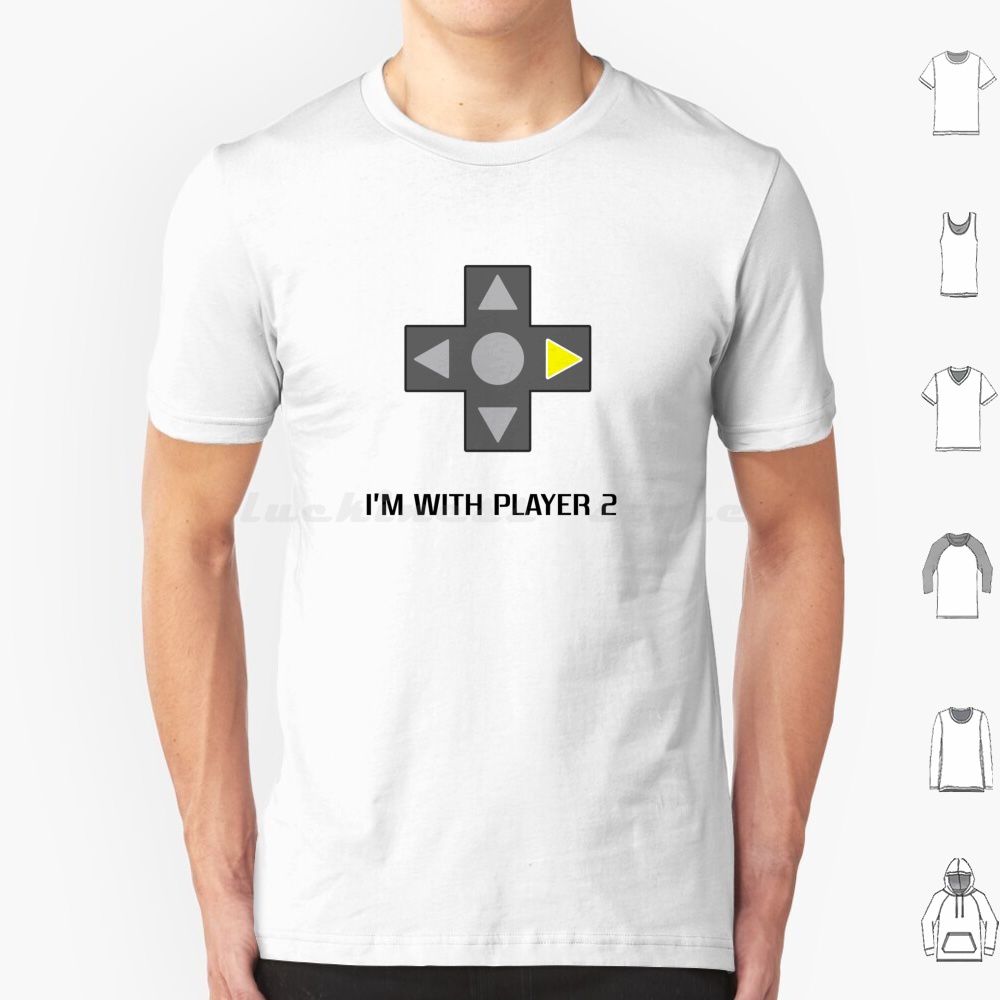 Retro Gaming Gamestop - Je suis avec joueur 2 t-shirt