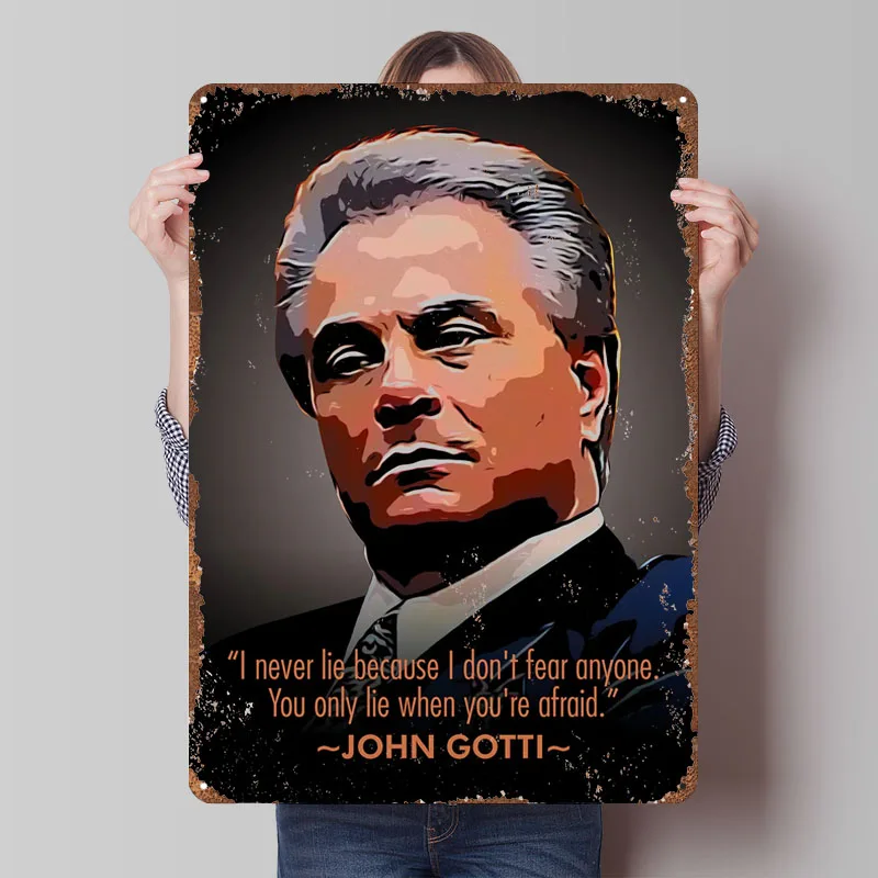 Retro Gaming Quotes - Affiche métallique avec citations de la