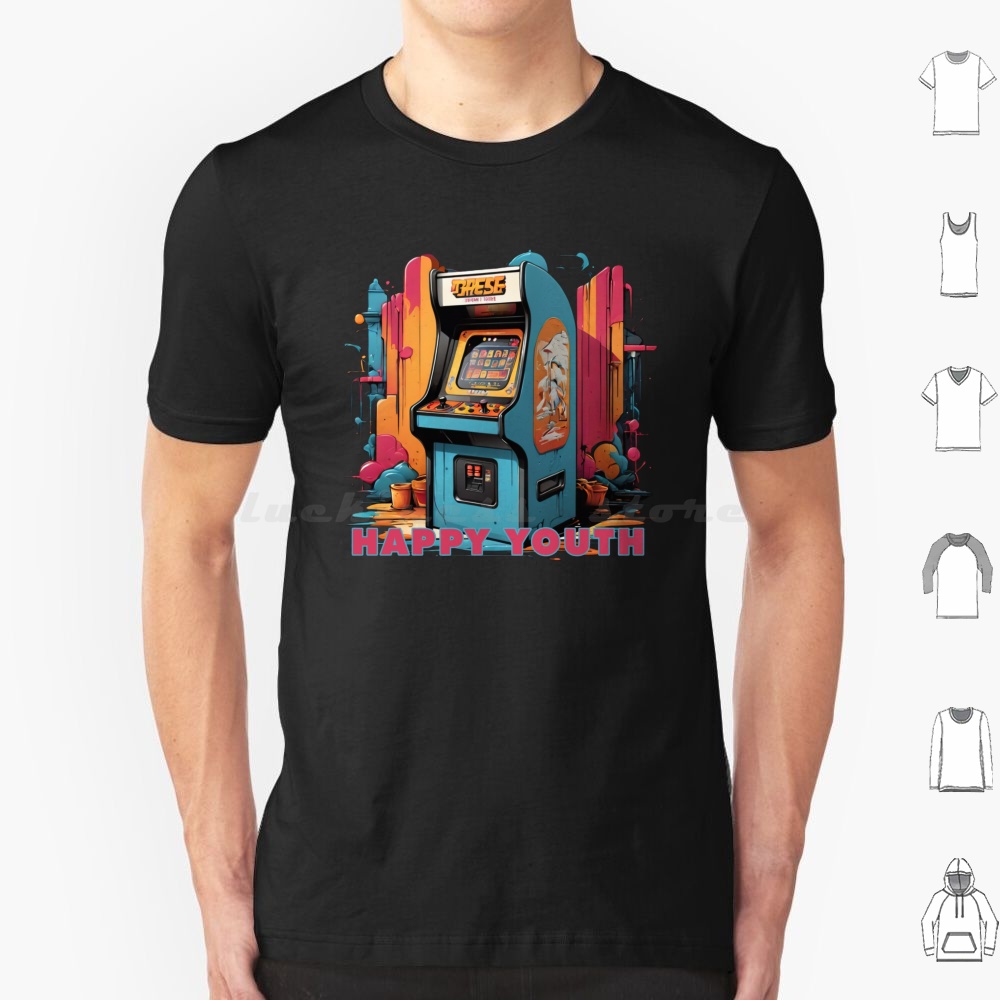 Retro Gaming Gamestop - Joyeux jeunesse-arcade t-shirt hommes femmes enfants