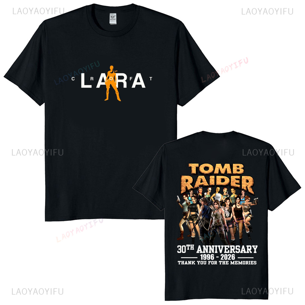 Retro Gaming Gamestop - Tomb Raider 30e anniversaire unisexe Vintage