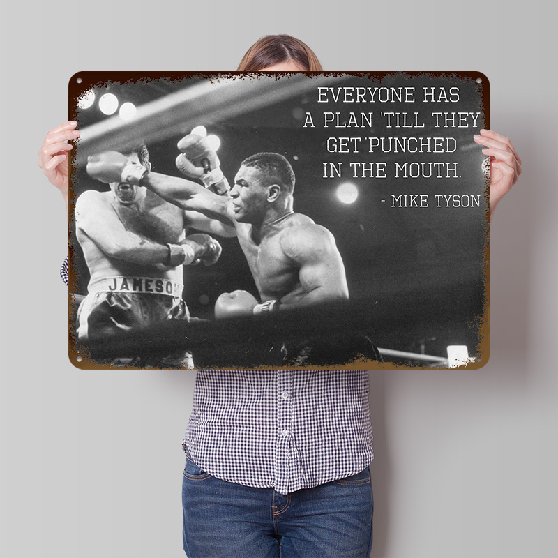 Retro Gaming Quotes - Affiche métallique 3D texturée avec citation