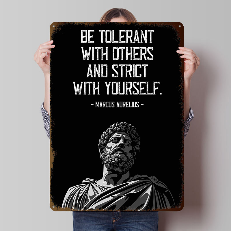 Retro Gaming Quotes - Affiche métallique avec citation de Marcus