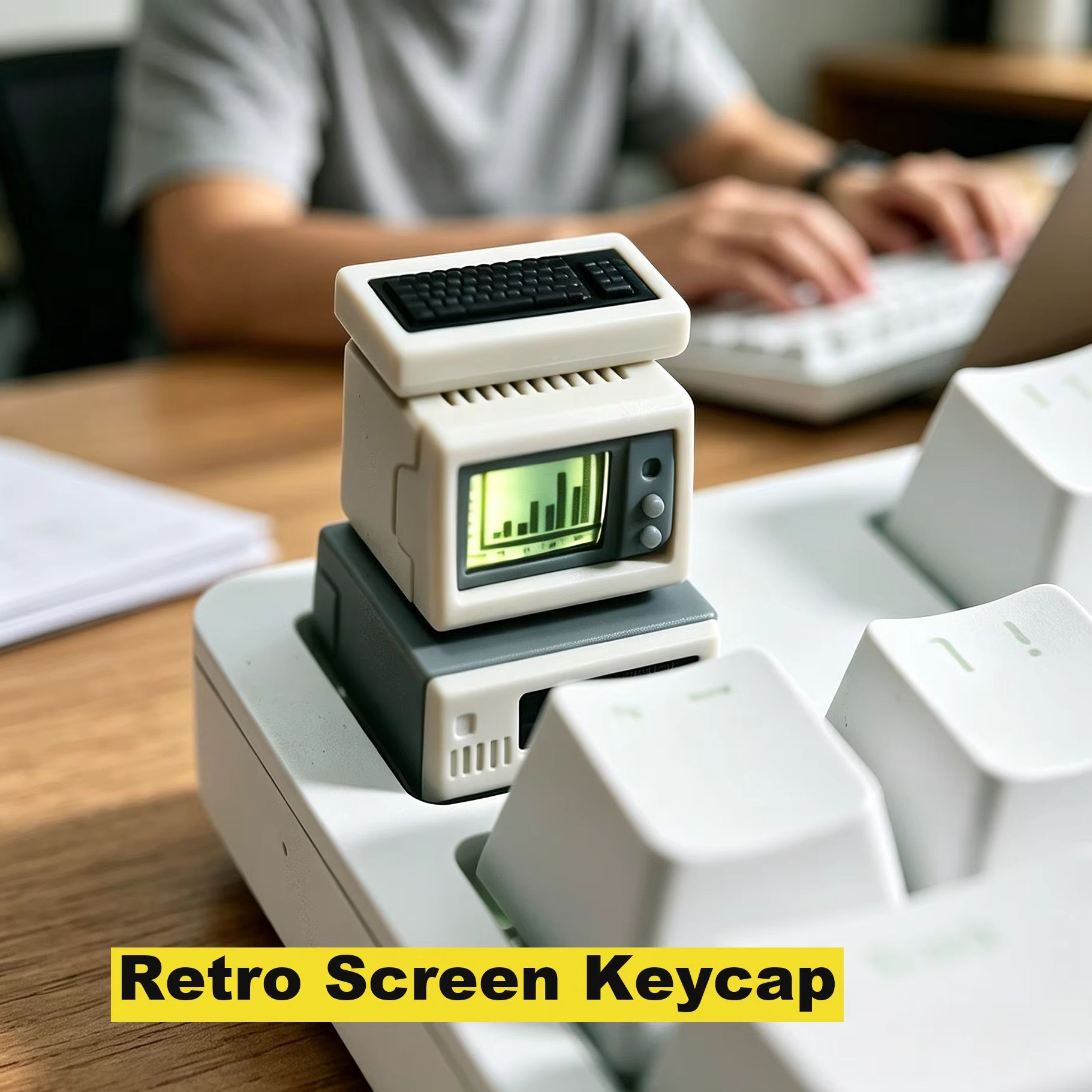 Retro Gaming Accessories - Capuchons de touches rétro pour ordinateur,