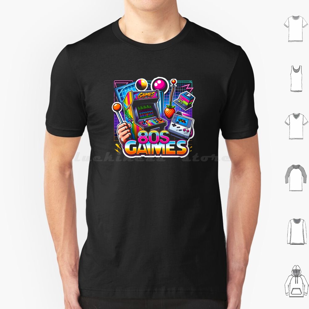 Retro Gaming Gamestop - Jeux Vintage t-shirt 6xl coton Cool