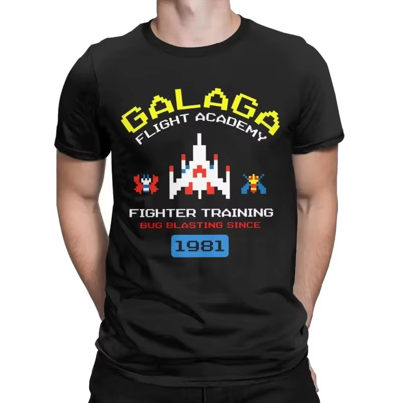 Retro Gaming Gamestop - T-shirt pour homme en coton, style