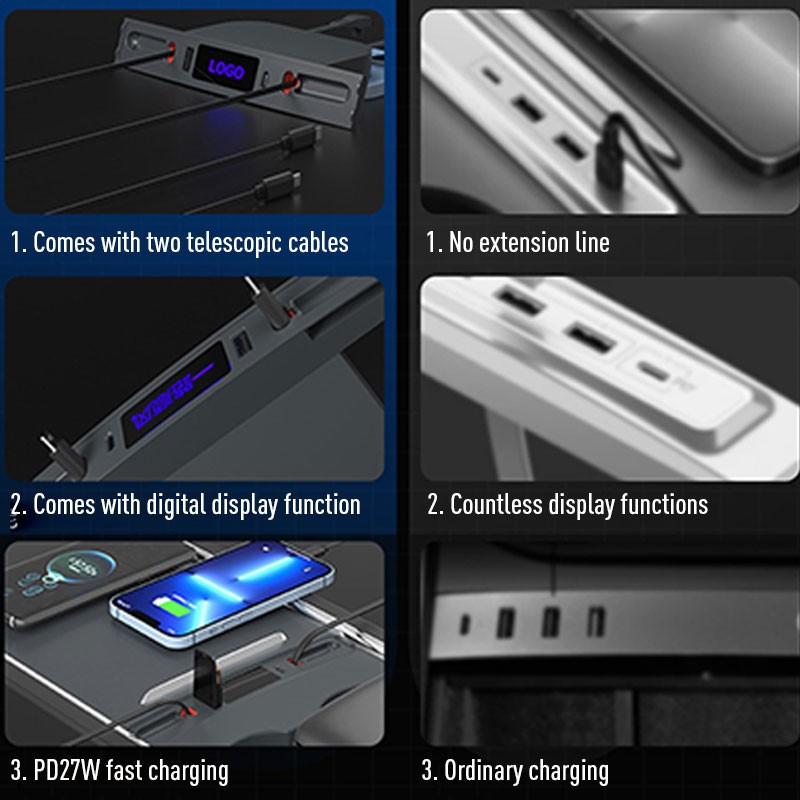 Hub USB-C rétractable 45W à ch - Controller Adapter Usb avis et prix