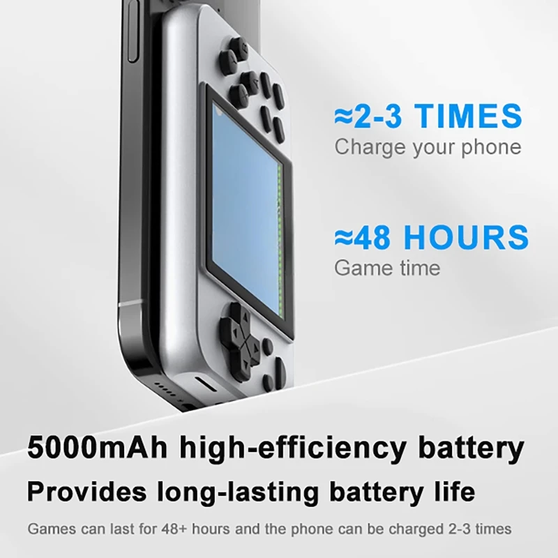 Console de jeu portable 2 en 1 - Retro Gaming Power Bank avis et prix