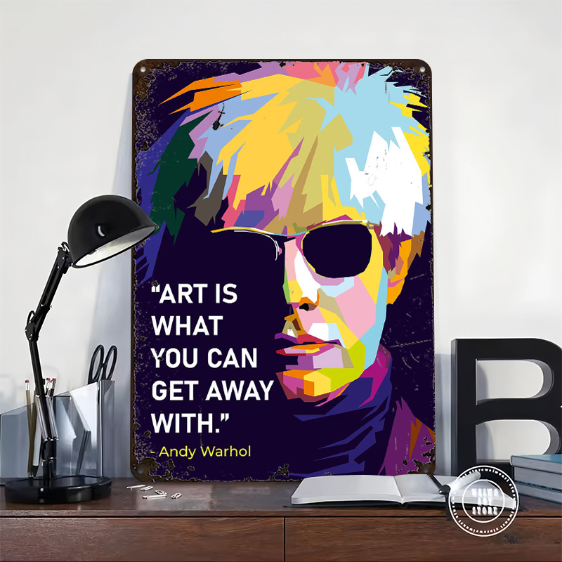 Affiche avec citation d'Andy W - Retro Gaming Quotes avis et prix