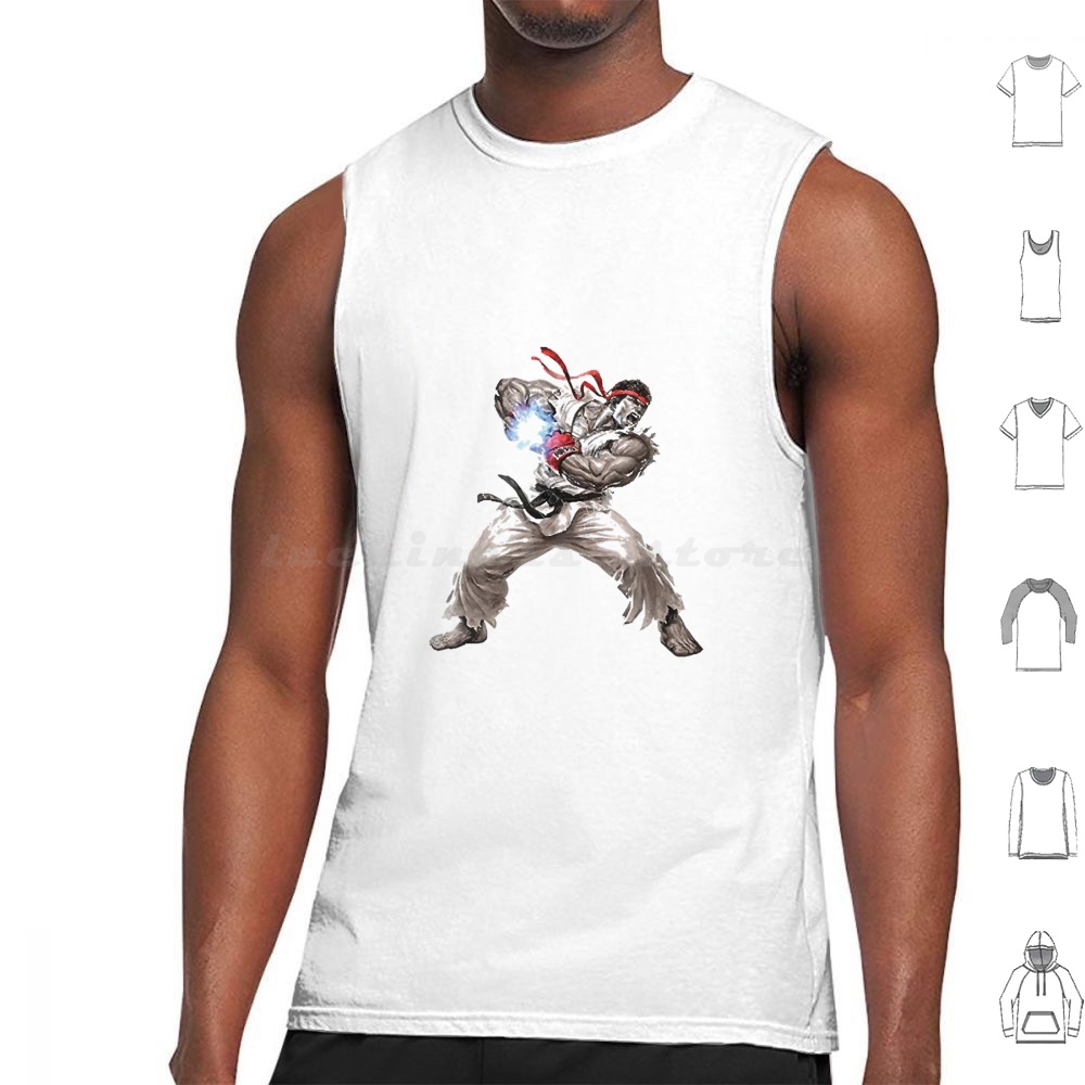Ryu débardeurs gilet sans manc - Retro Gaming Gamestop avis et prix
