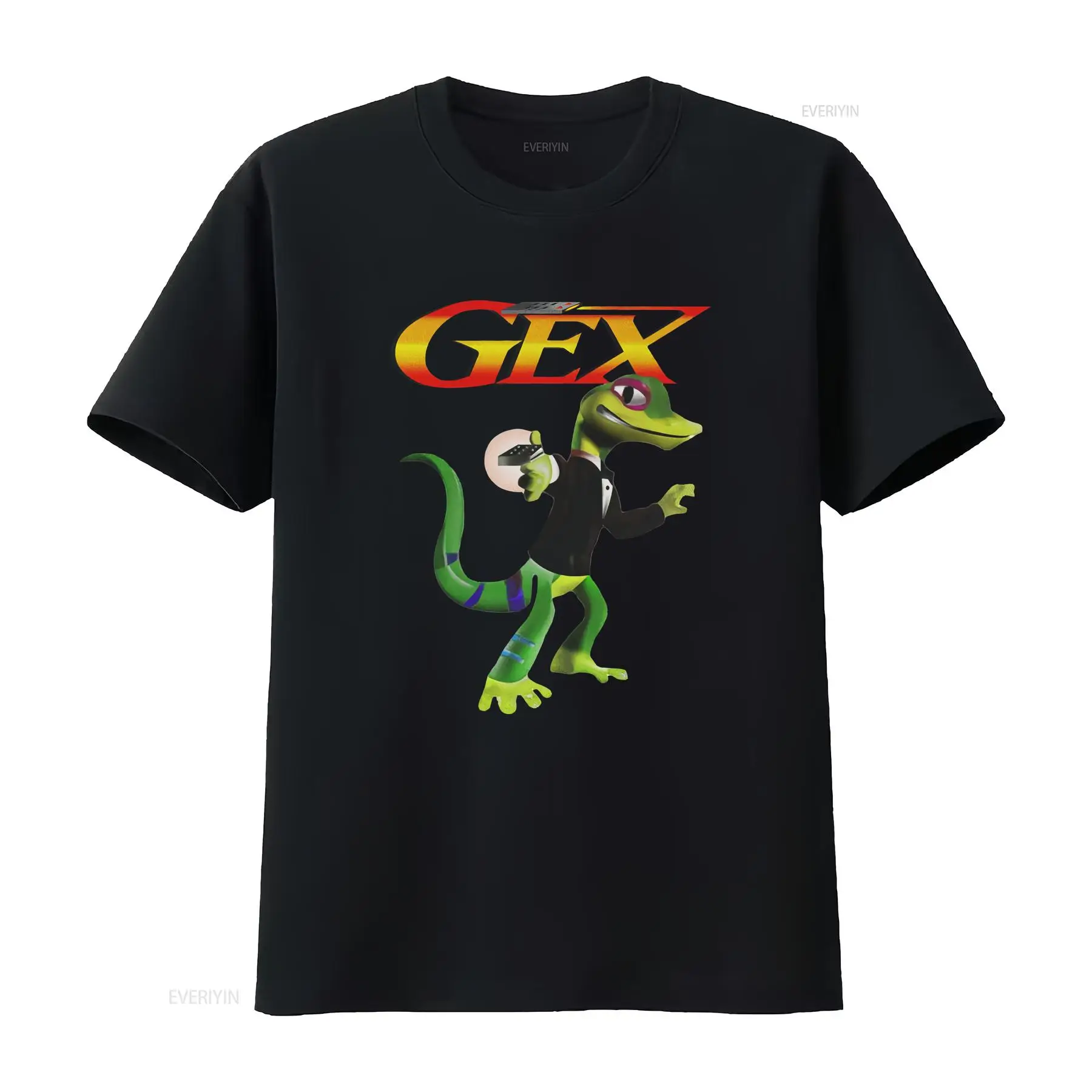 T-shirt de jeu Gecko PS1, styl - Retro Gaming Gamestop avis et prix