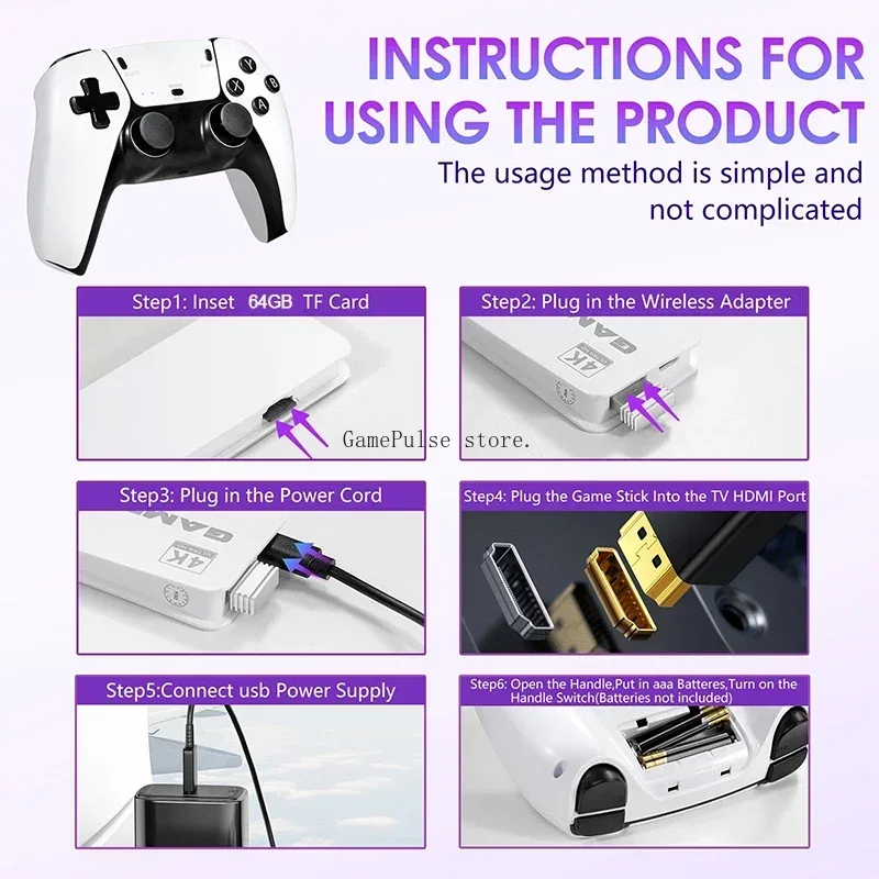 GamePulse M15 Ultra Game Stick - Retro Gaming Game Stick avis et prix