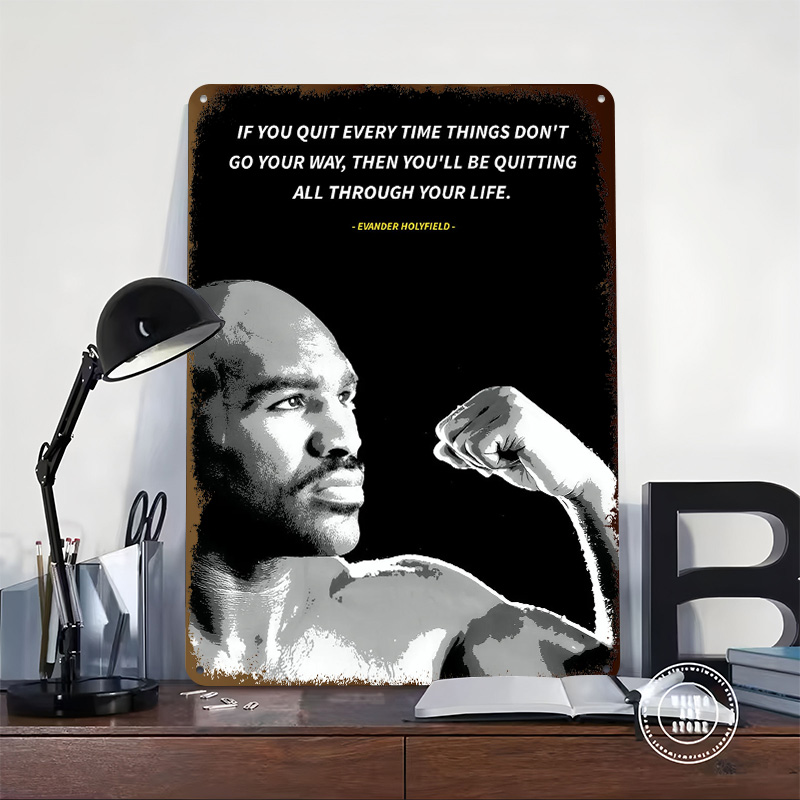 Affiche de citations d'Evander - Retro Gaming Quotes avis et prix