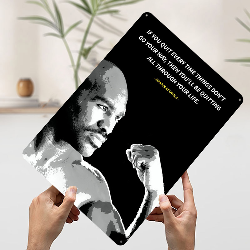 Affiche de citations d'Evander - Retro Gaming Quotes avis et prix