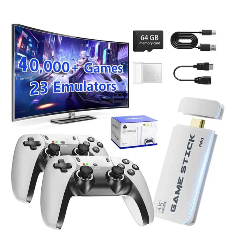 Stick de jeu TV 4K M15 64 Go a - Retro Gaming Accessories avis et prix
