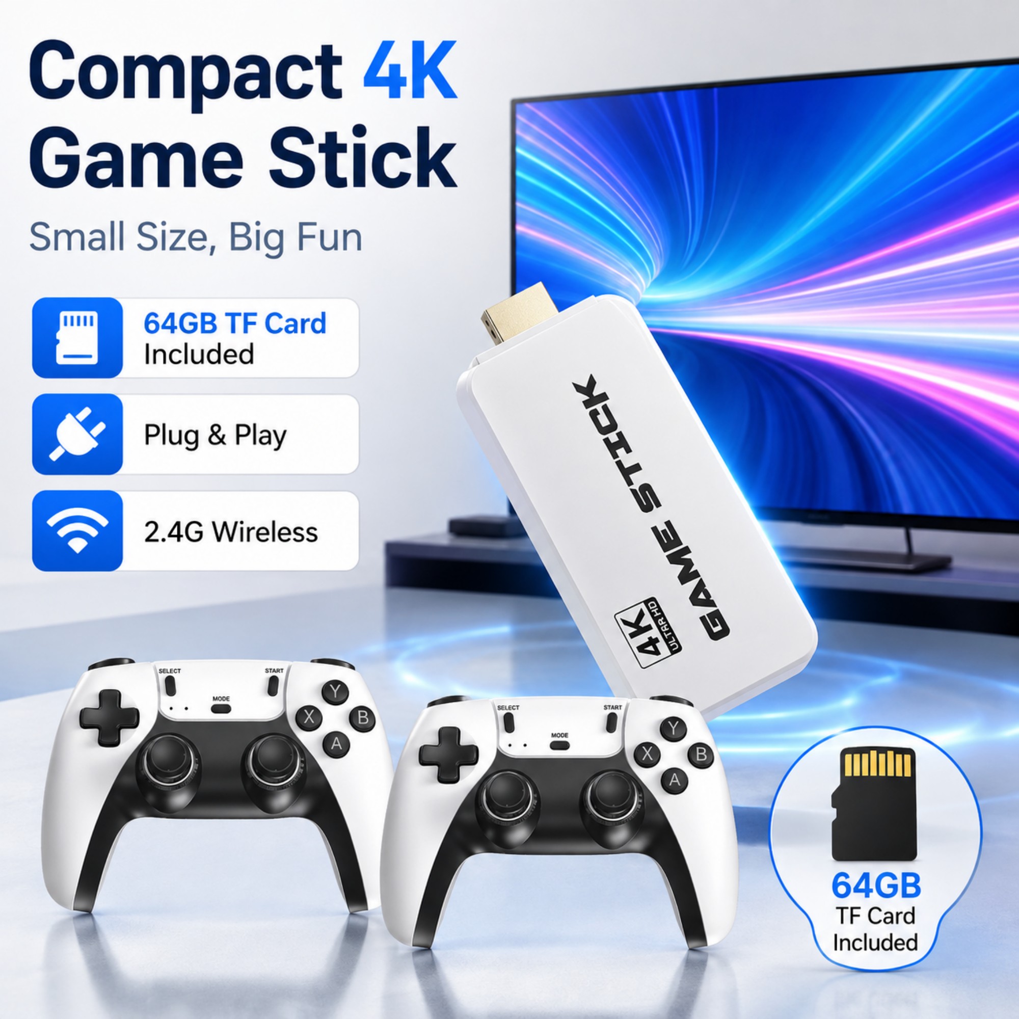 Console de jeu rétro Game Stic - Retro Gaming Game Stick avis et prix