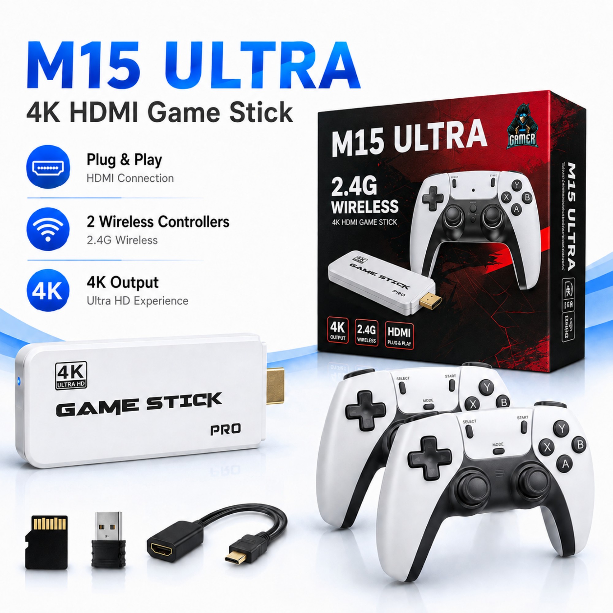 Console de jeu rétro Game Stic - Retro Gaming Game Stick avis et prix