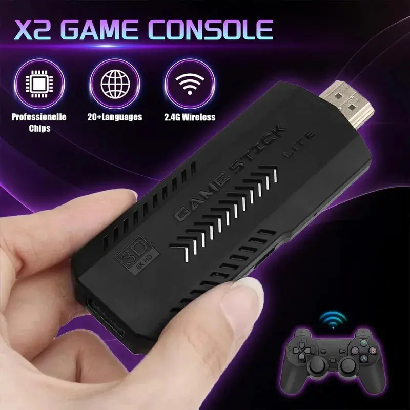 Console de jeu rétro X2 PLUS 6 - Retro Gaming Game Stick avis et prix