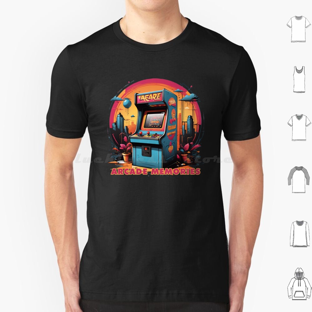 Arcade souvenirs-Arcade t-shir - Retro Gaming Gamestop avis et prix