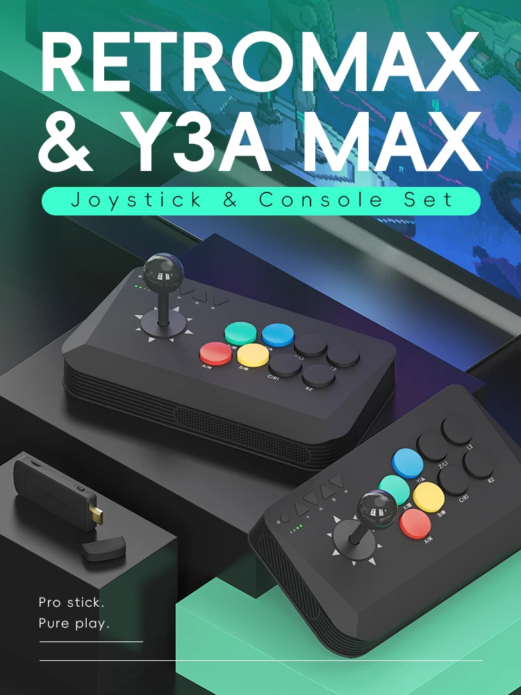 Joystick de combat sans fil Y3 - Retro Gaming Game Stick avis et prix