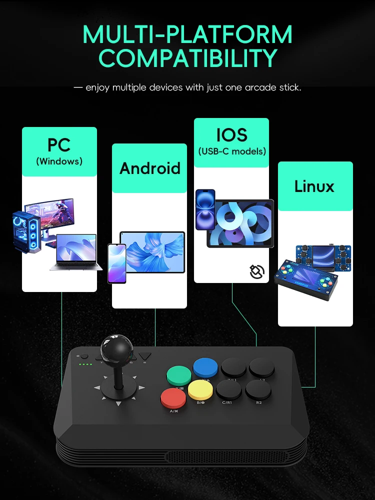 Joystick de combat sans fil Y3 - Retro Gaming Game Stick avis et prix