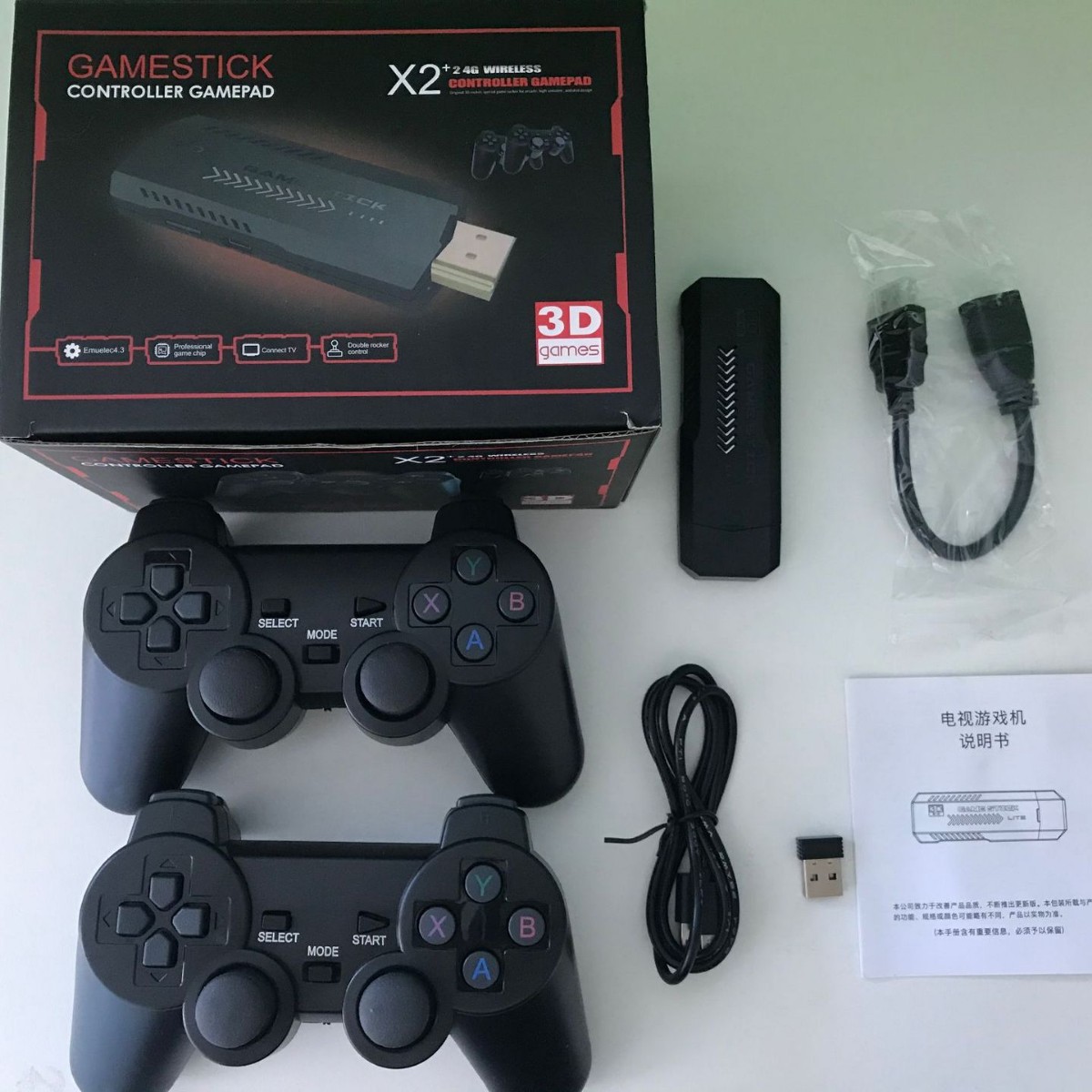 Console de jeux vidéo rétro X2 - Retro Gaming Game Stick avis et prix