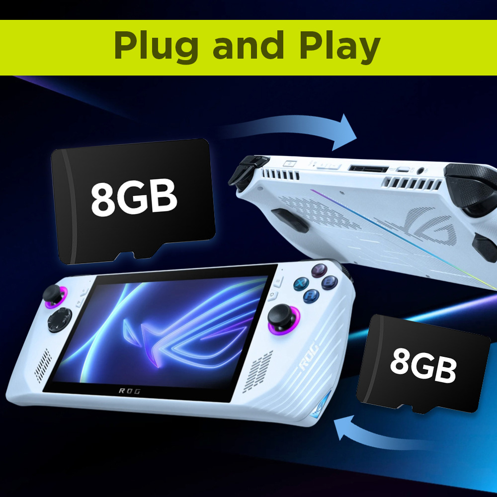 Carte de jeu TF de 8 go avec 3 - Retro Gaming Mini Pc avis et prix